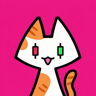 STONKITTEN mascot: a cat with candlestick eyes